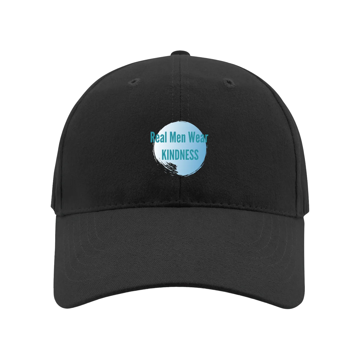 Black front flat lay