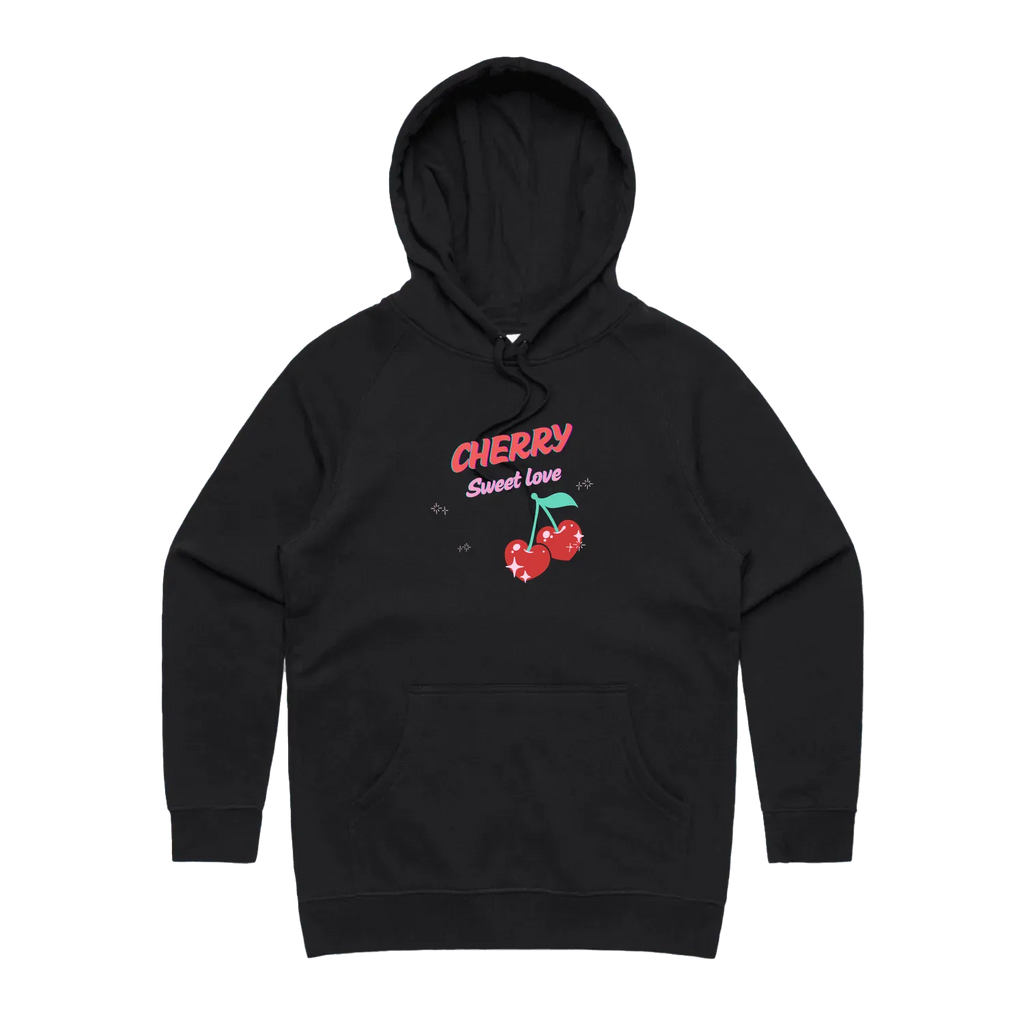 Black front flat lay