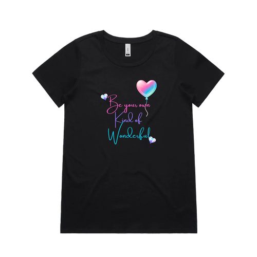 Black front flat lay