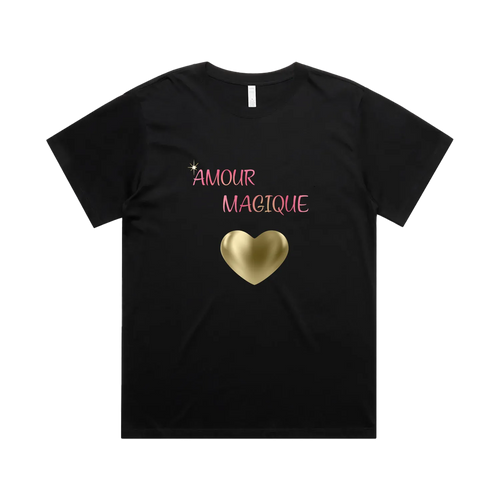 Black front flat lay