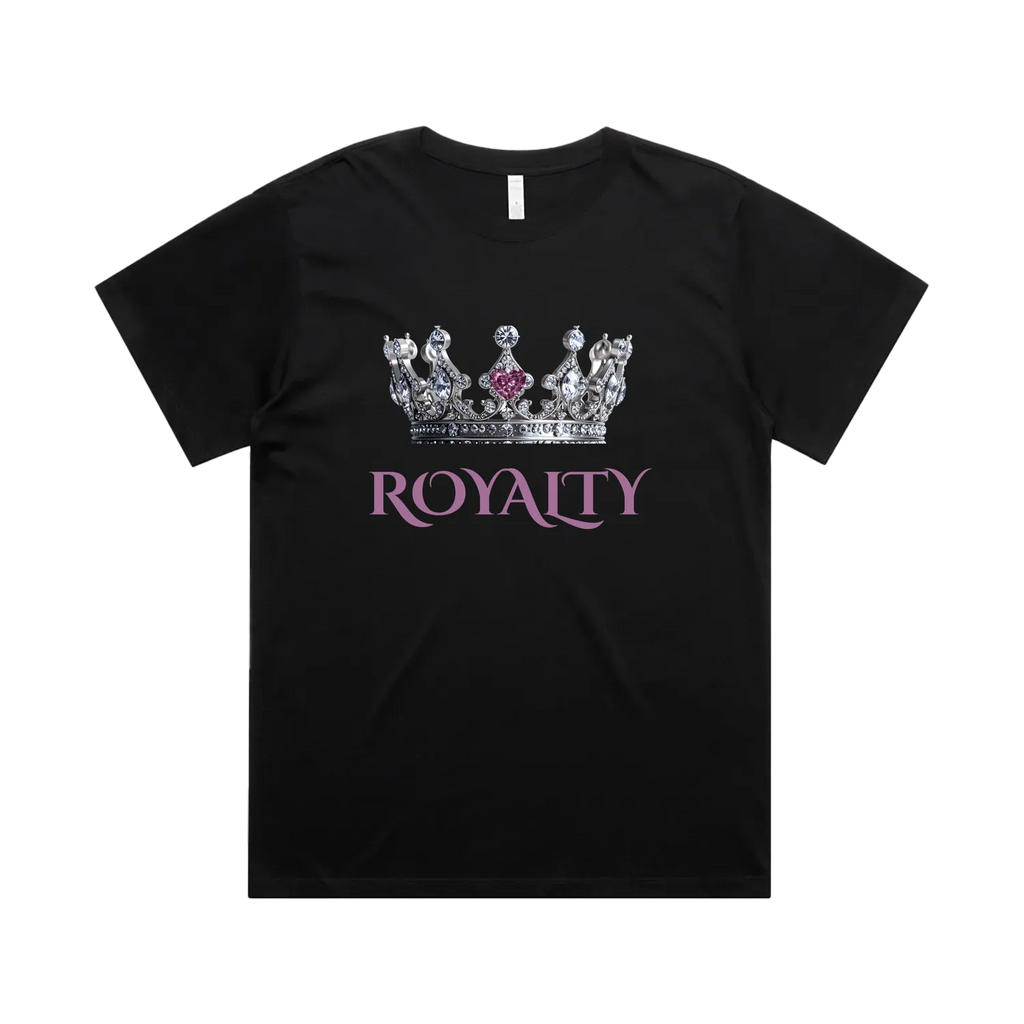 Black front flat lay