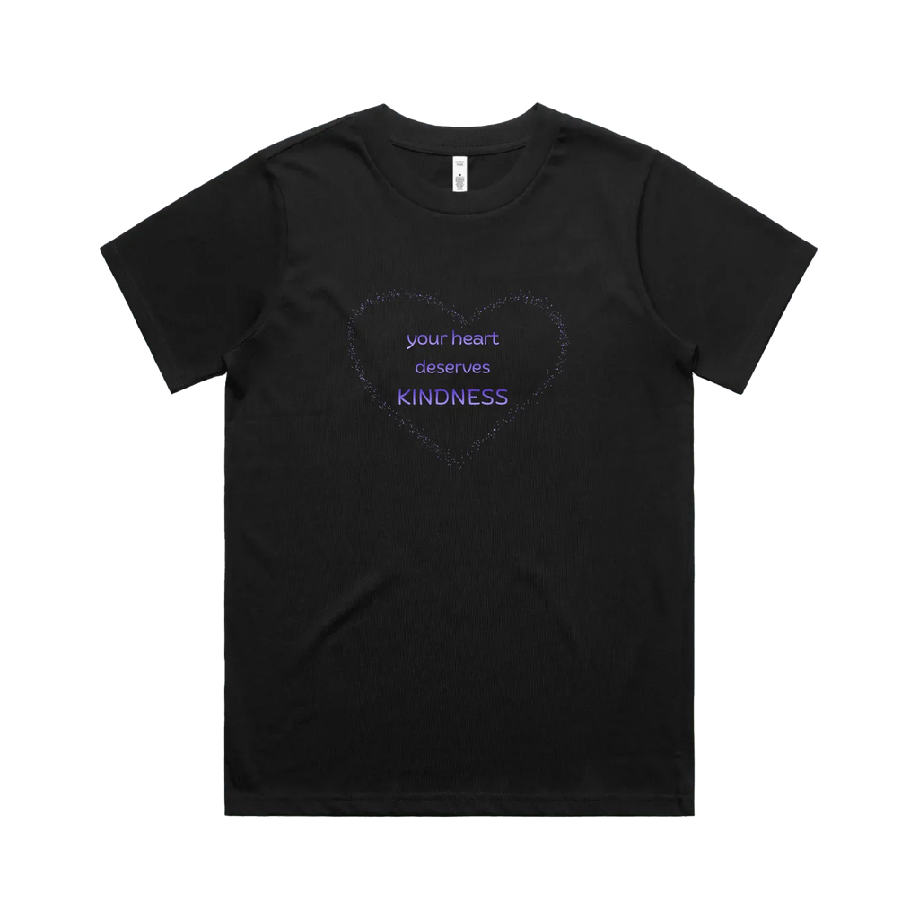 Black front flat lay