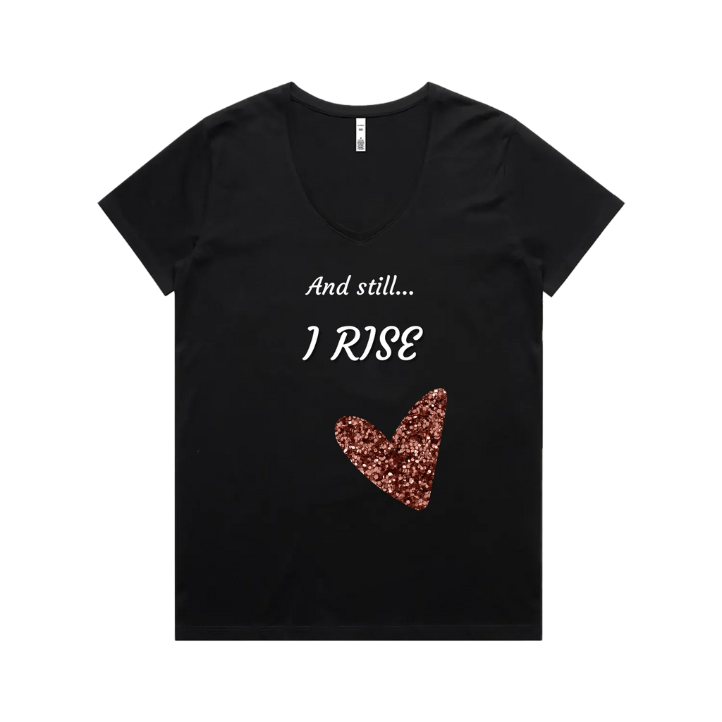 Black front flat lay