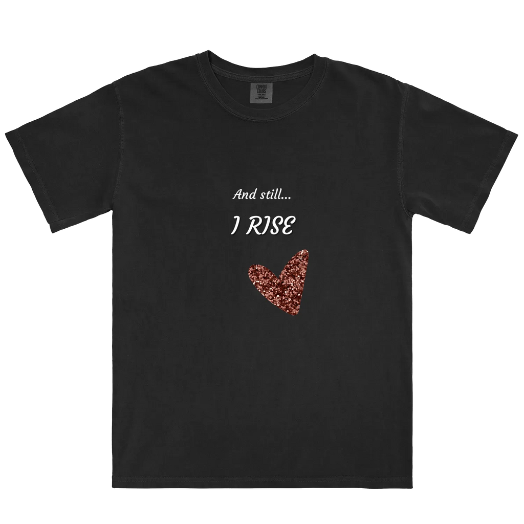 Black front flat lay