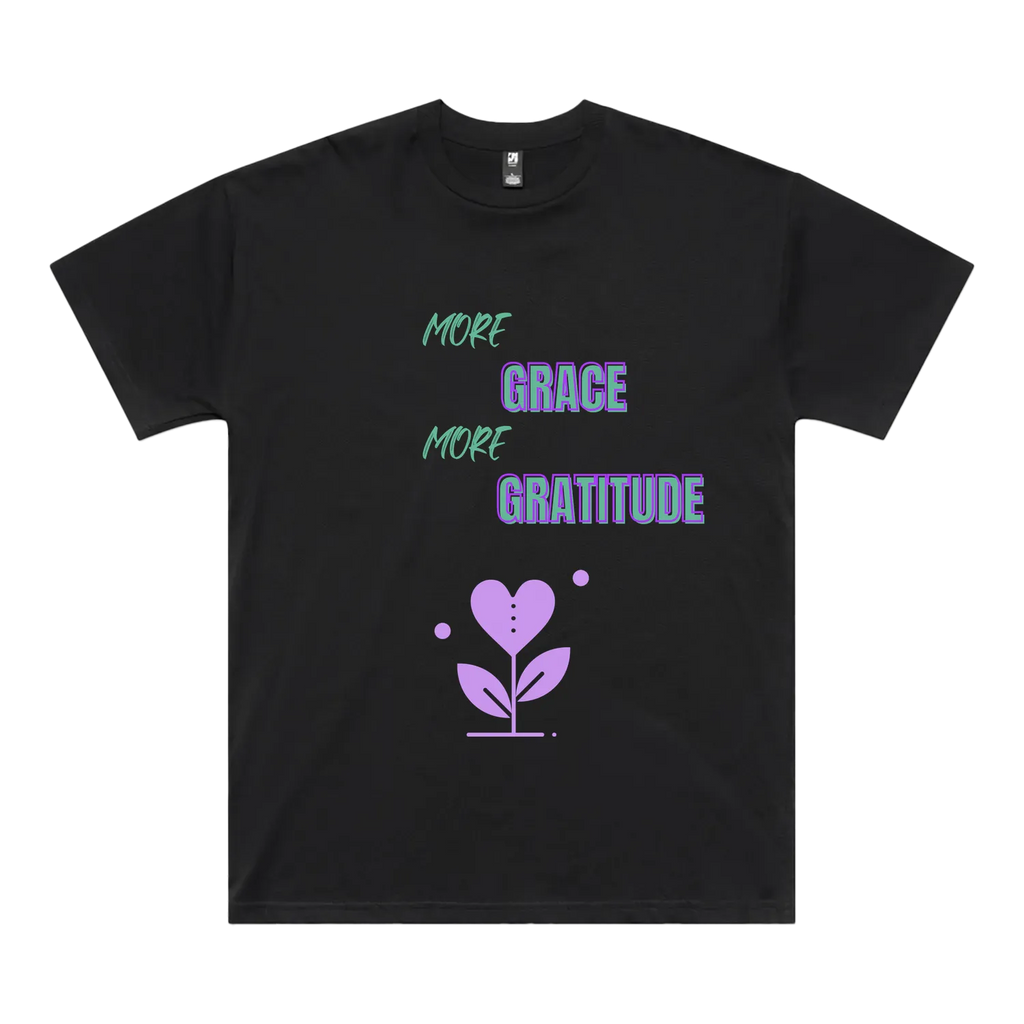 Black front flat lay