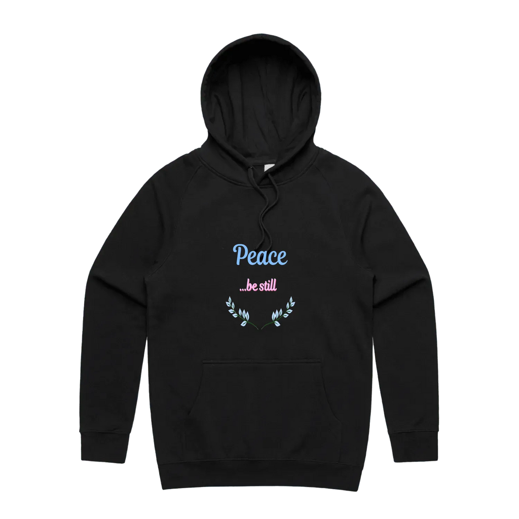 Black front flat lay