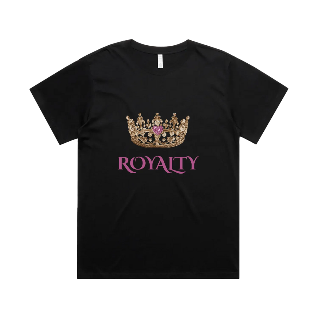 Black front flat lay