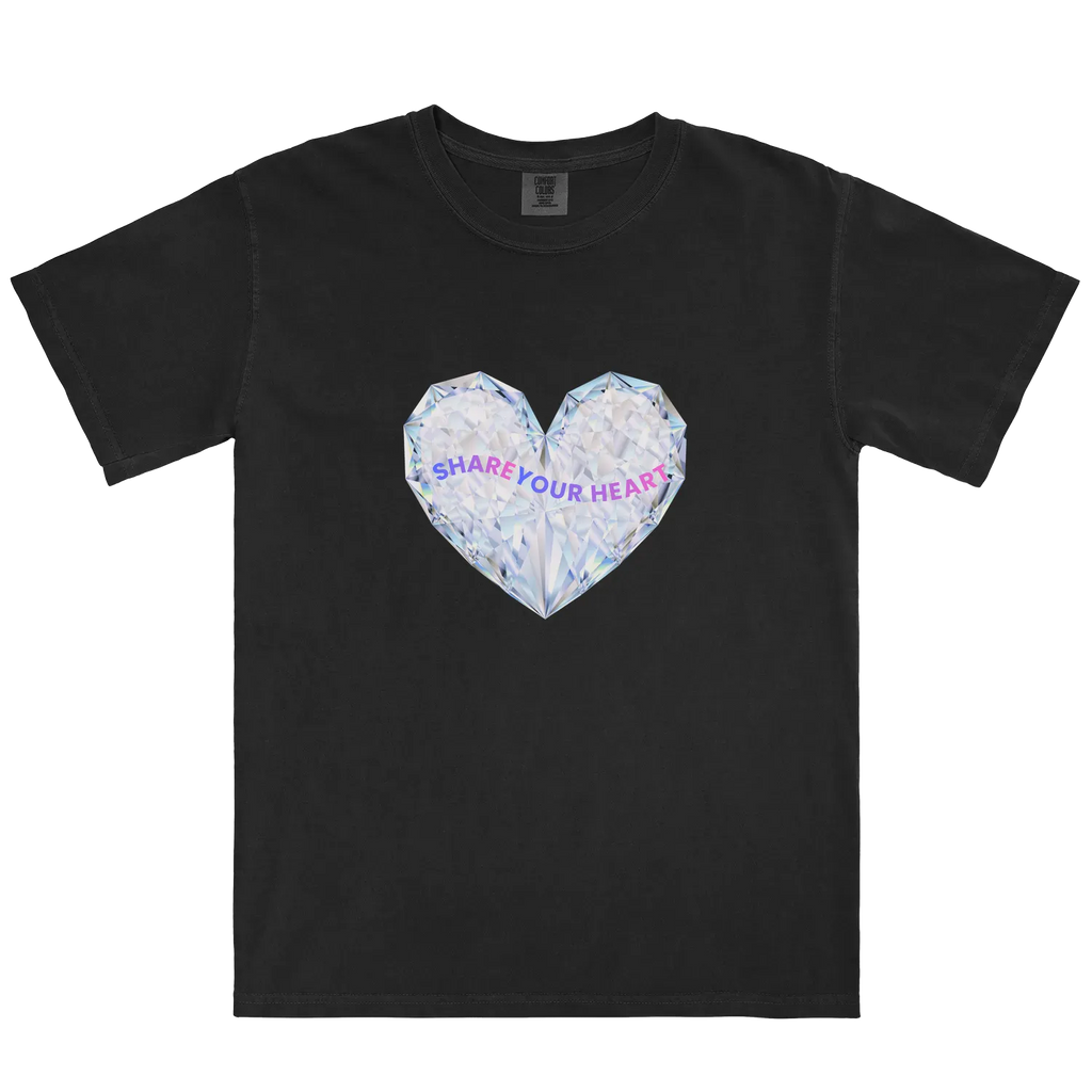 Black front flat lay