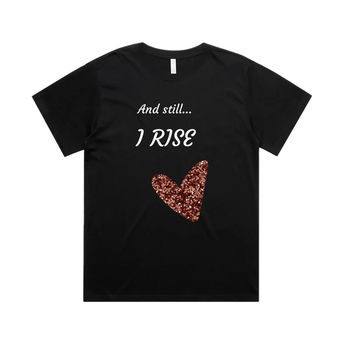 Black front flat lay