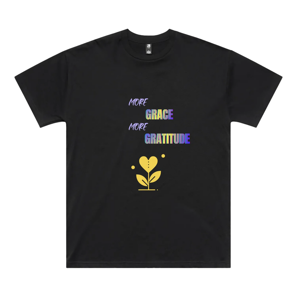 Black front flat lay