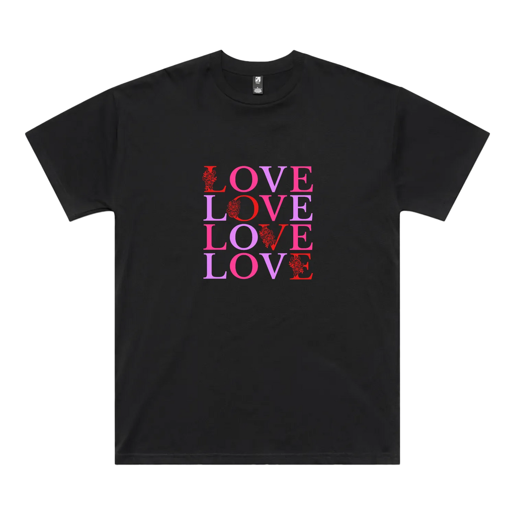 Love Stack oversized tee