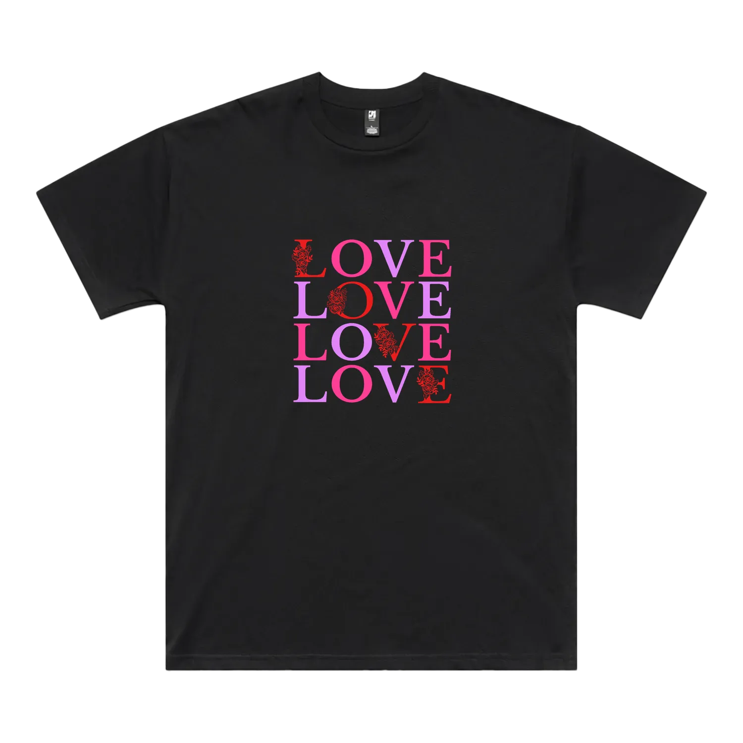 Love Stack oversized tee