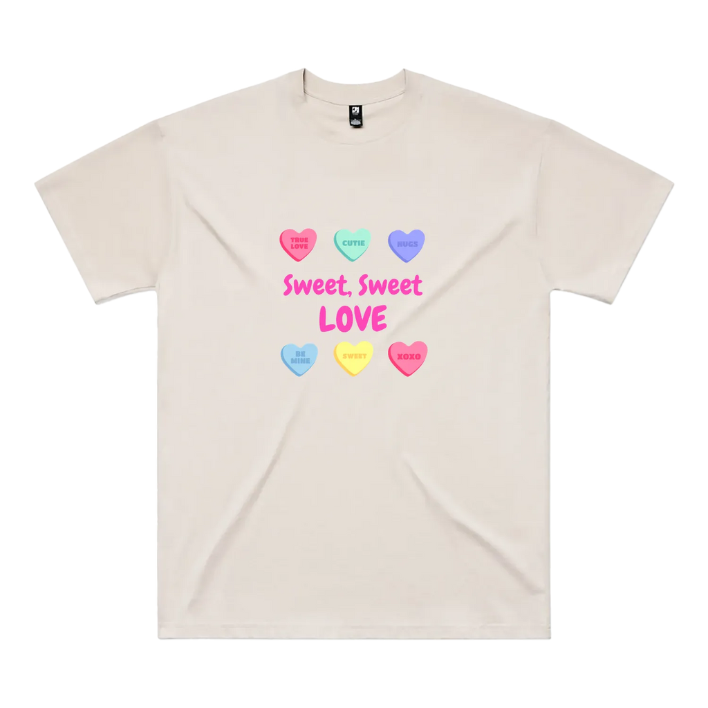 Sweet Sweet love oversized tee