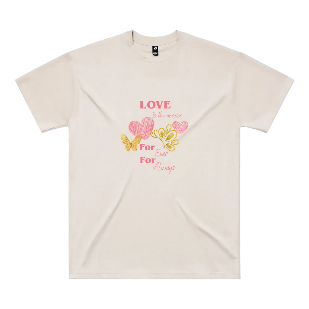 Love Always oversized tee