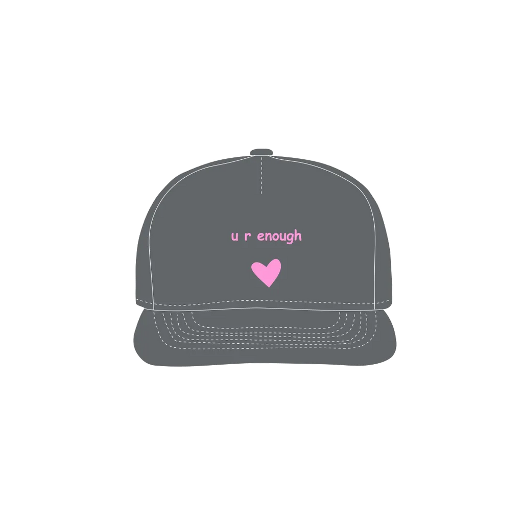 Charcoal front flat lay