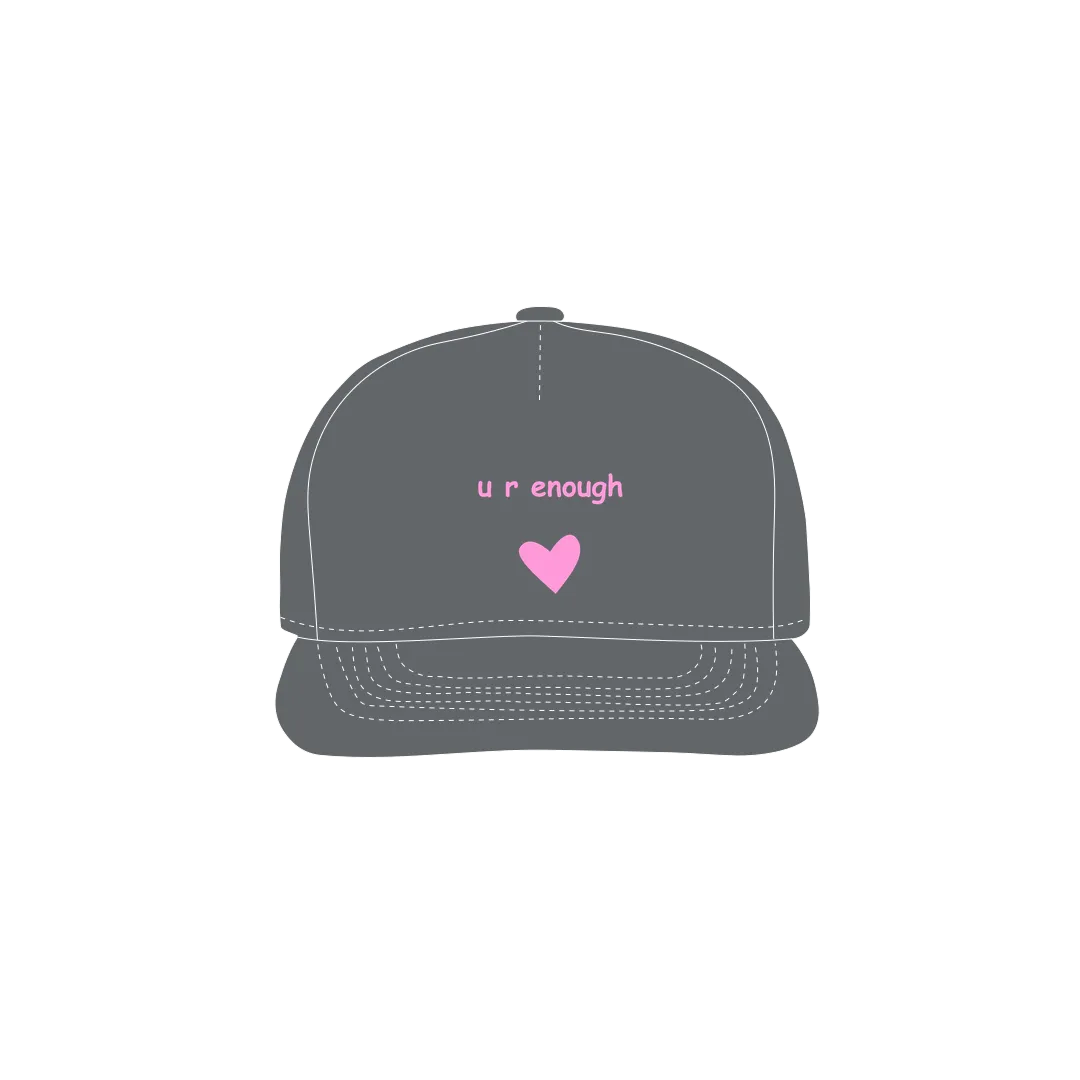 Charcoal front flat lay