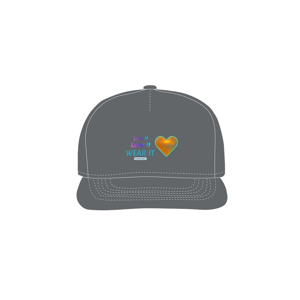 Charcoal front flat lay