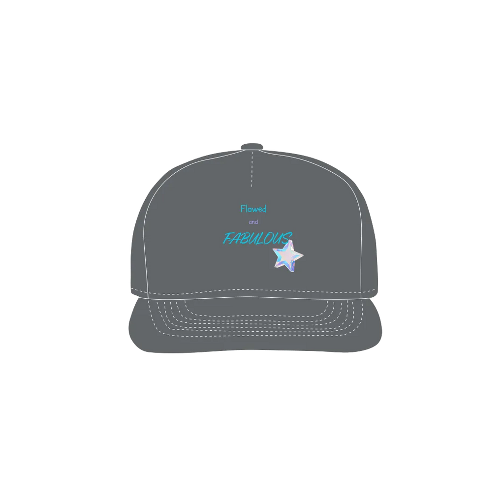 Charcoal front flat lay