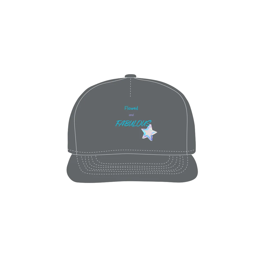 Charcoal front flat lay