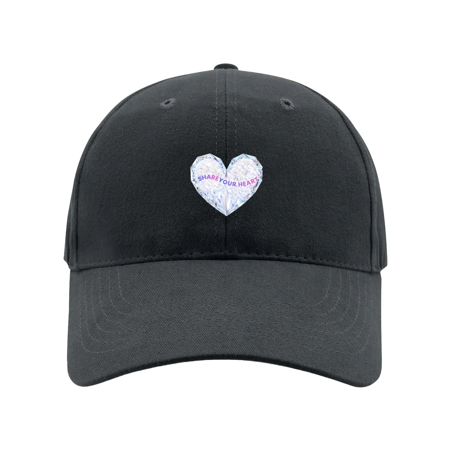 Charcoal front flat lay