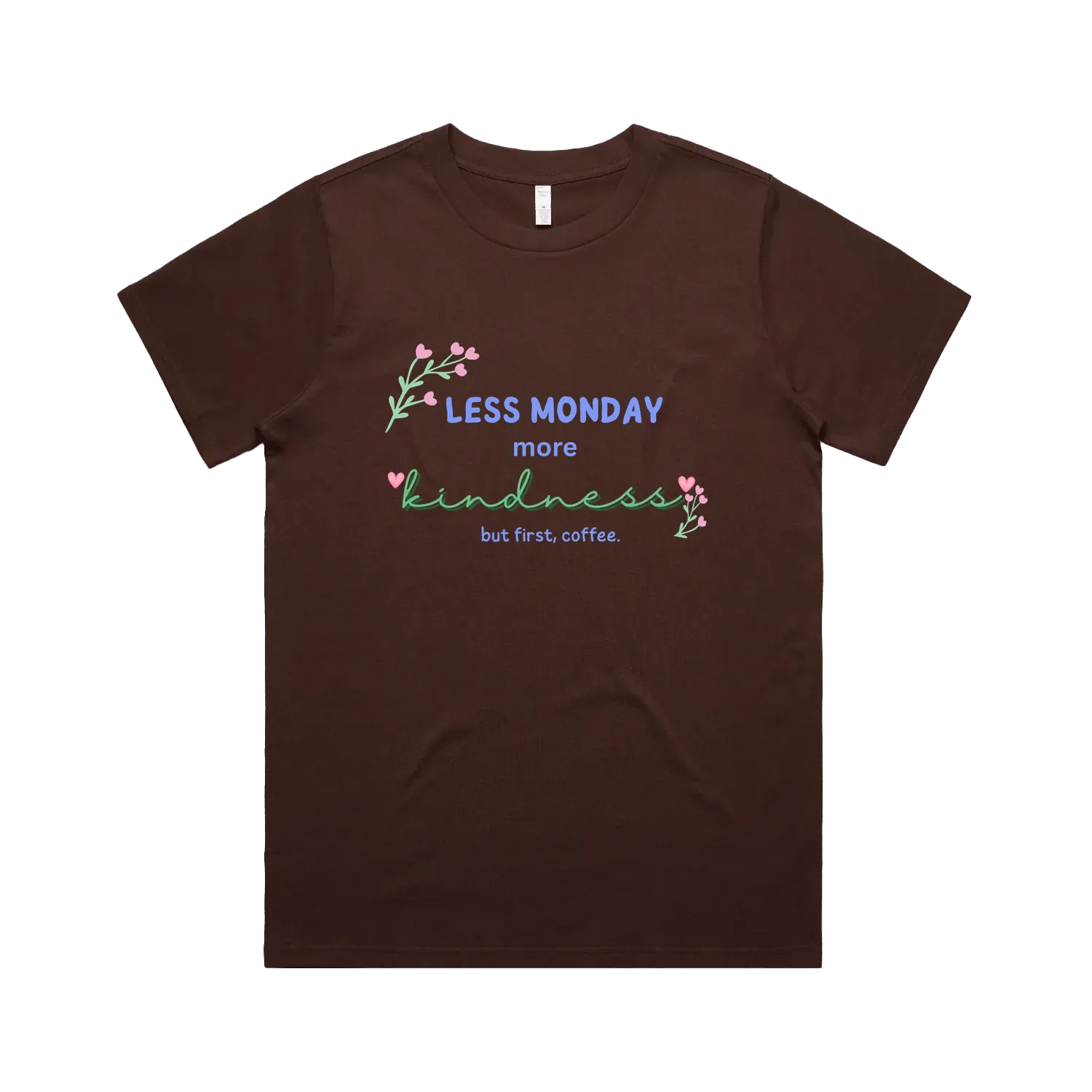 Chestnut front flat lay