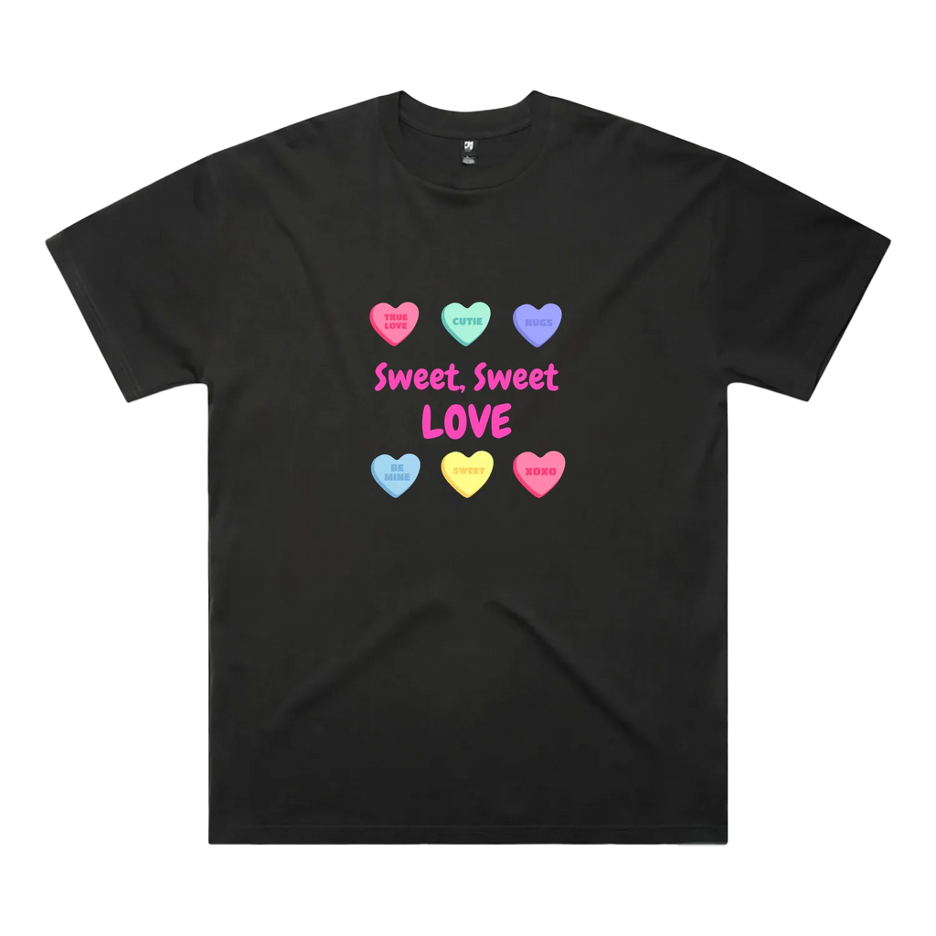 Sweet Sweet love oversized tee