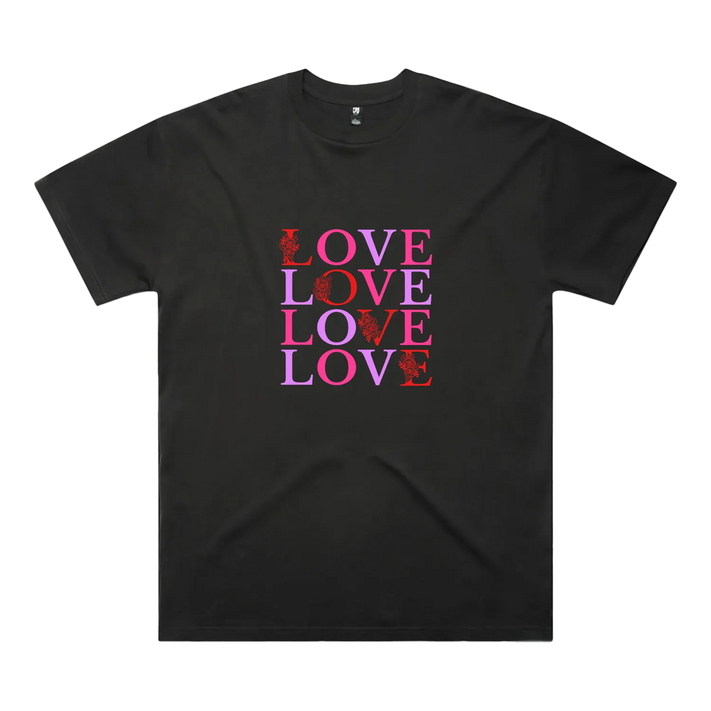 Love Stack oversized tee