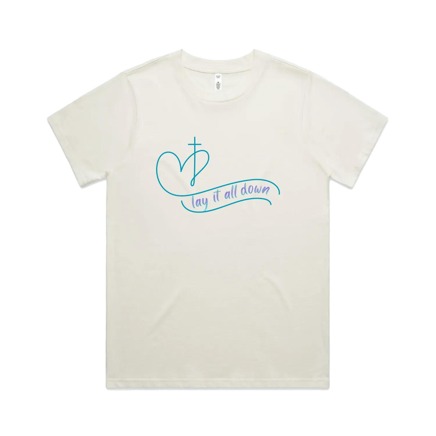 Ecru front flat lay