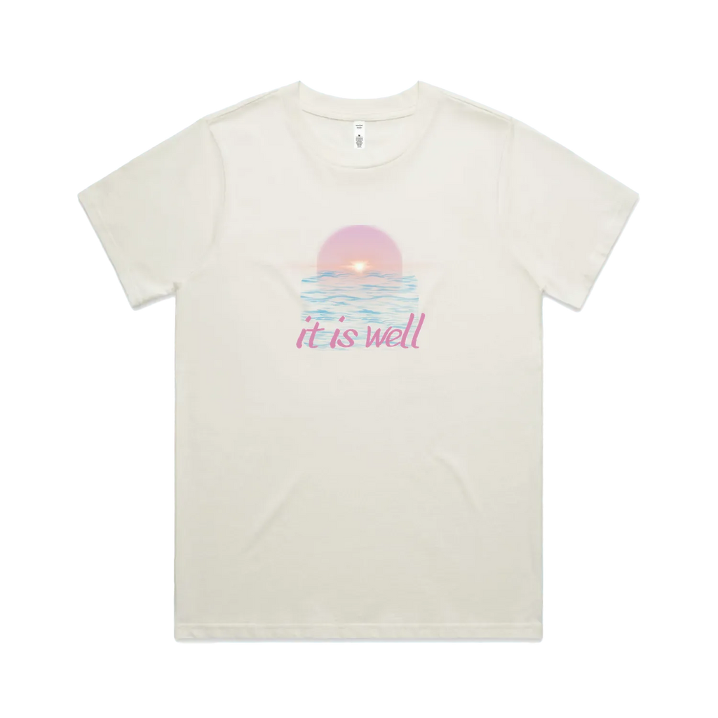 Ecru front flat lay