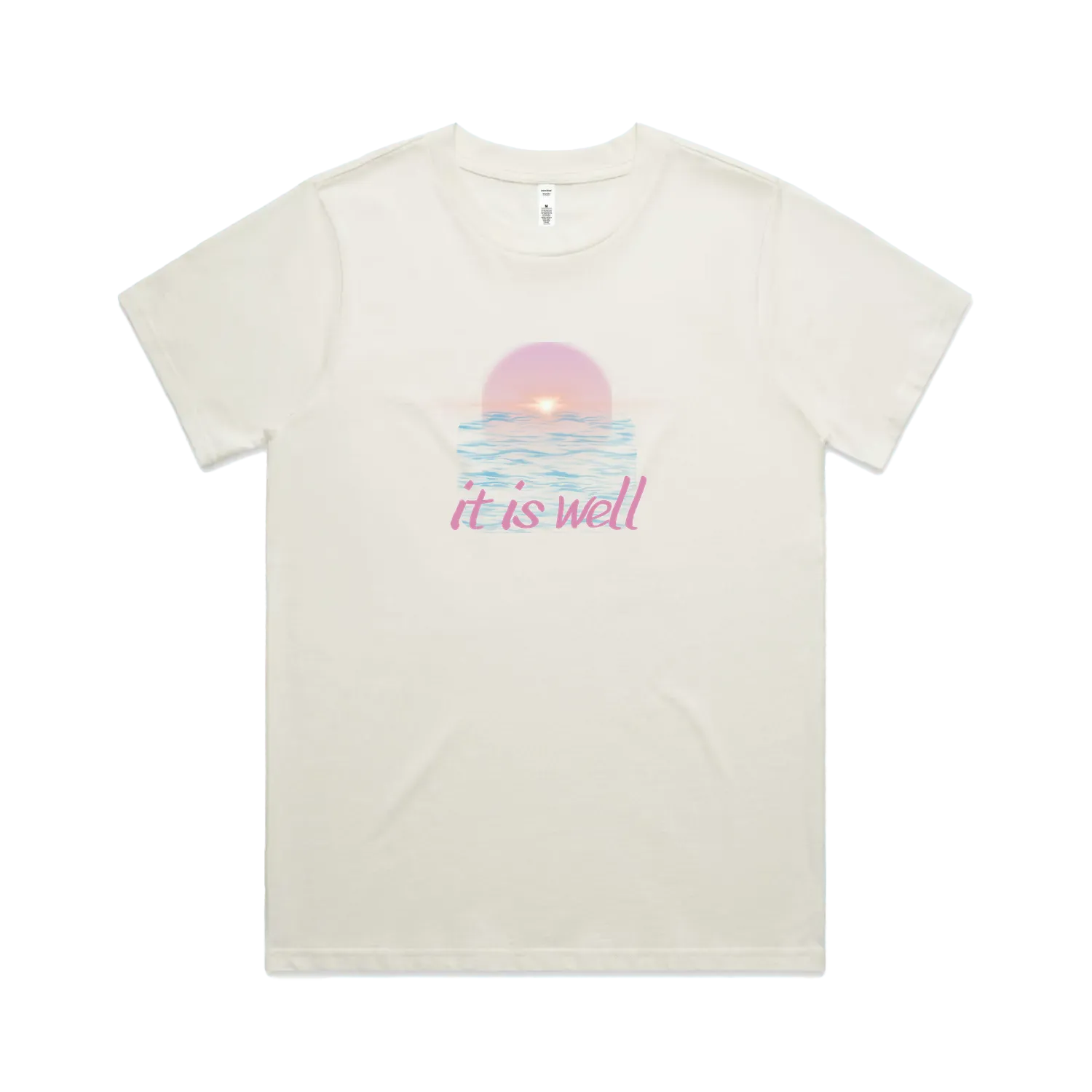 Ecru front flat lay