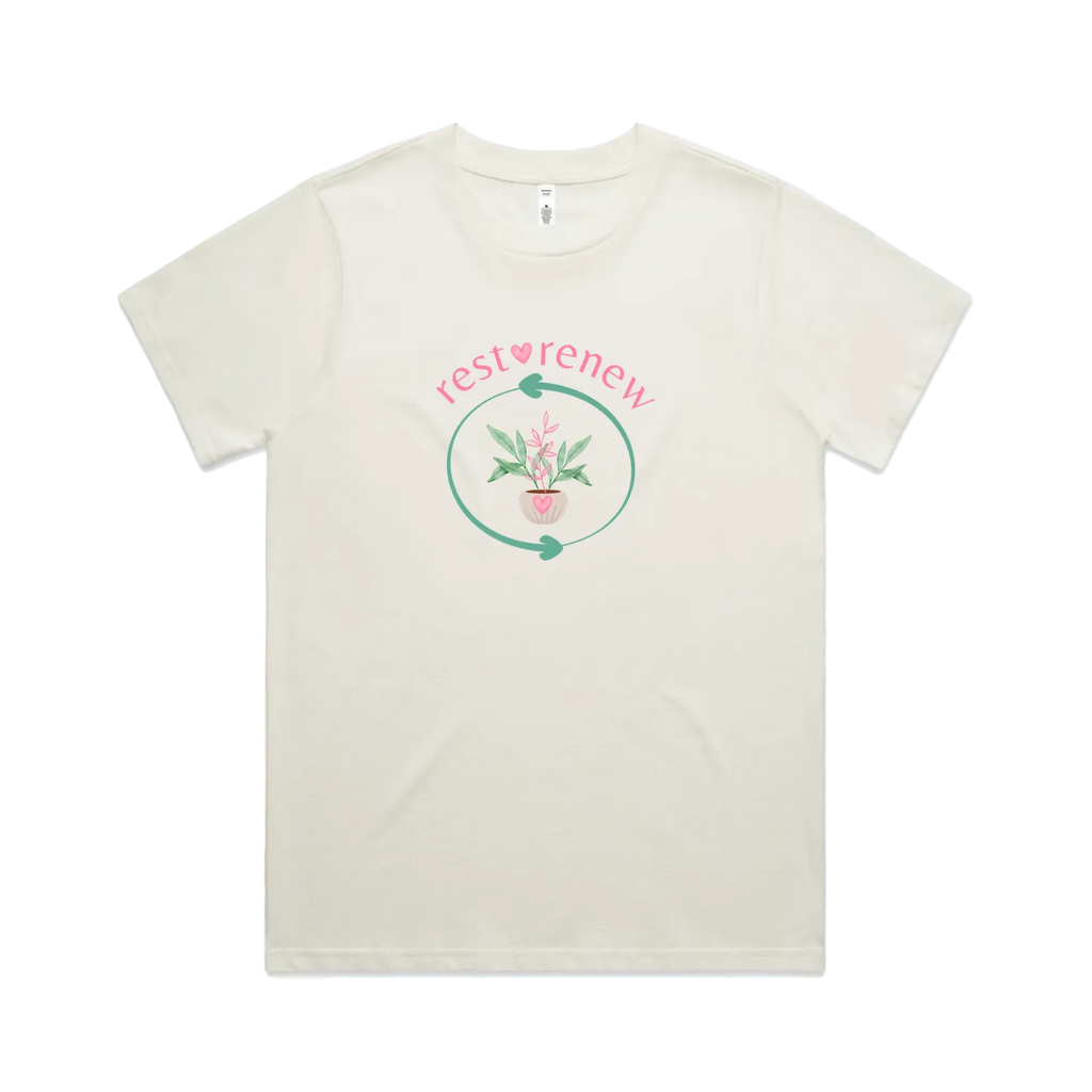 Ecru front flat lay