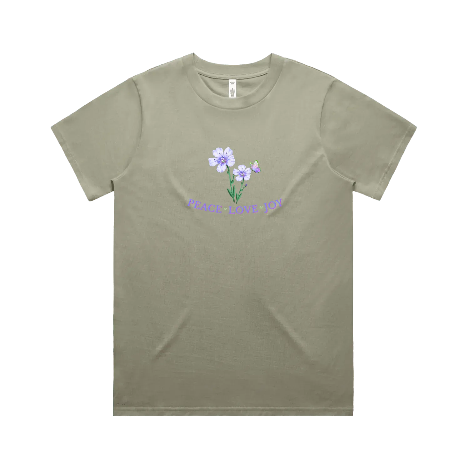 Eucalyptus front flat lay