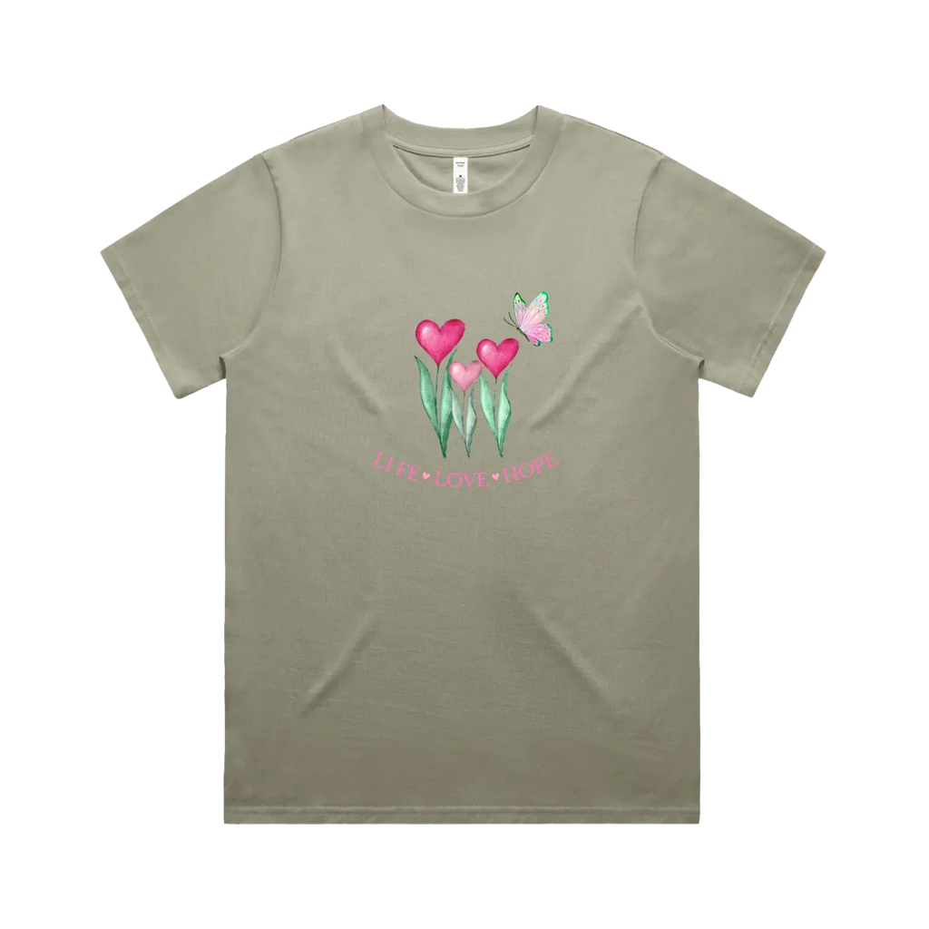 Eucalyptus front flat lay