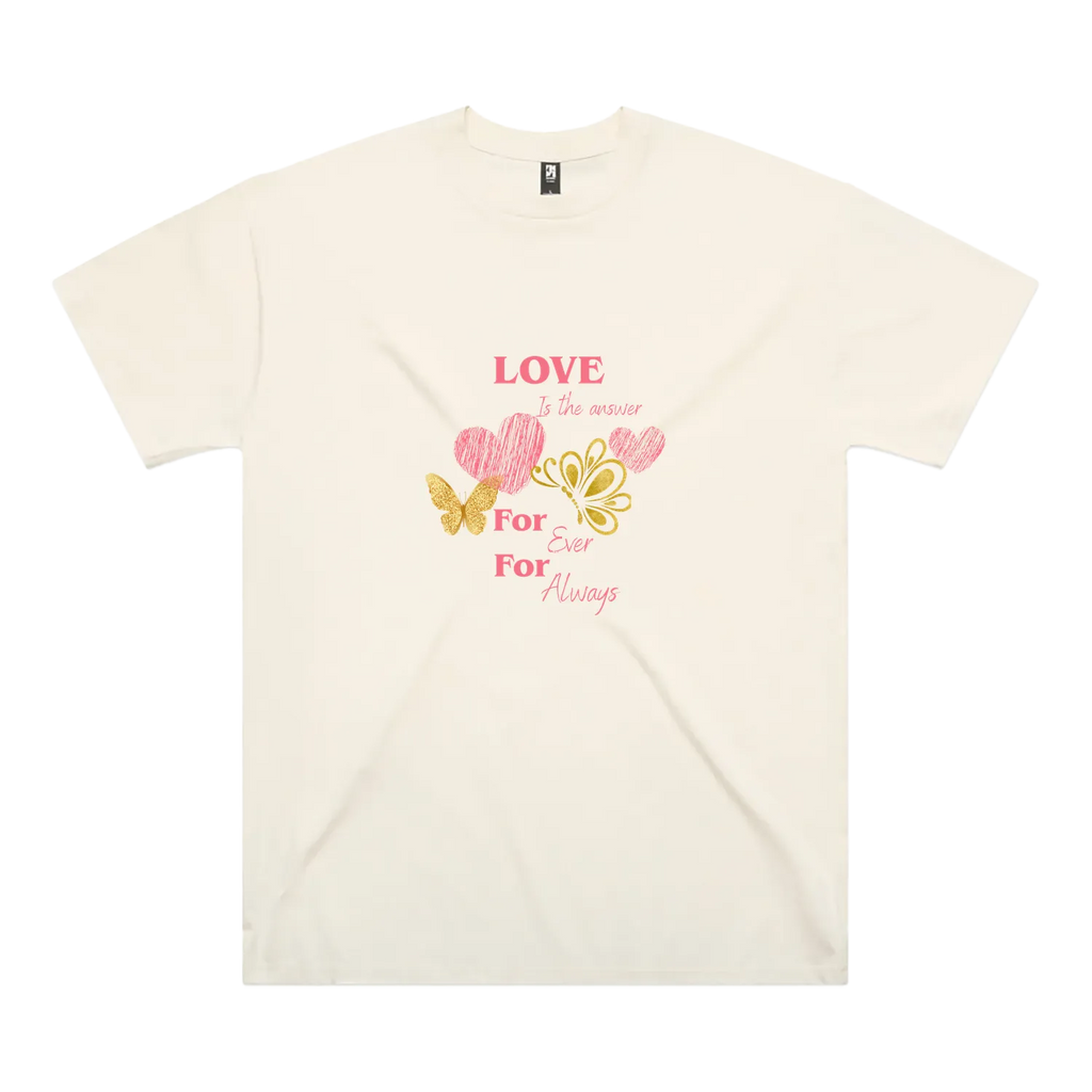 Love Always oversized tee