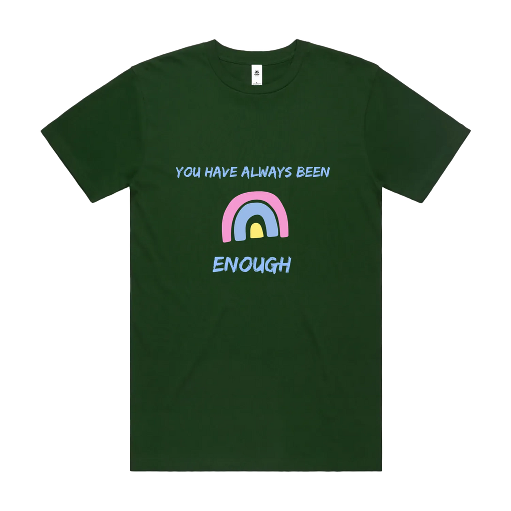 Forest Green front flat lay