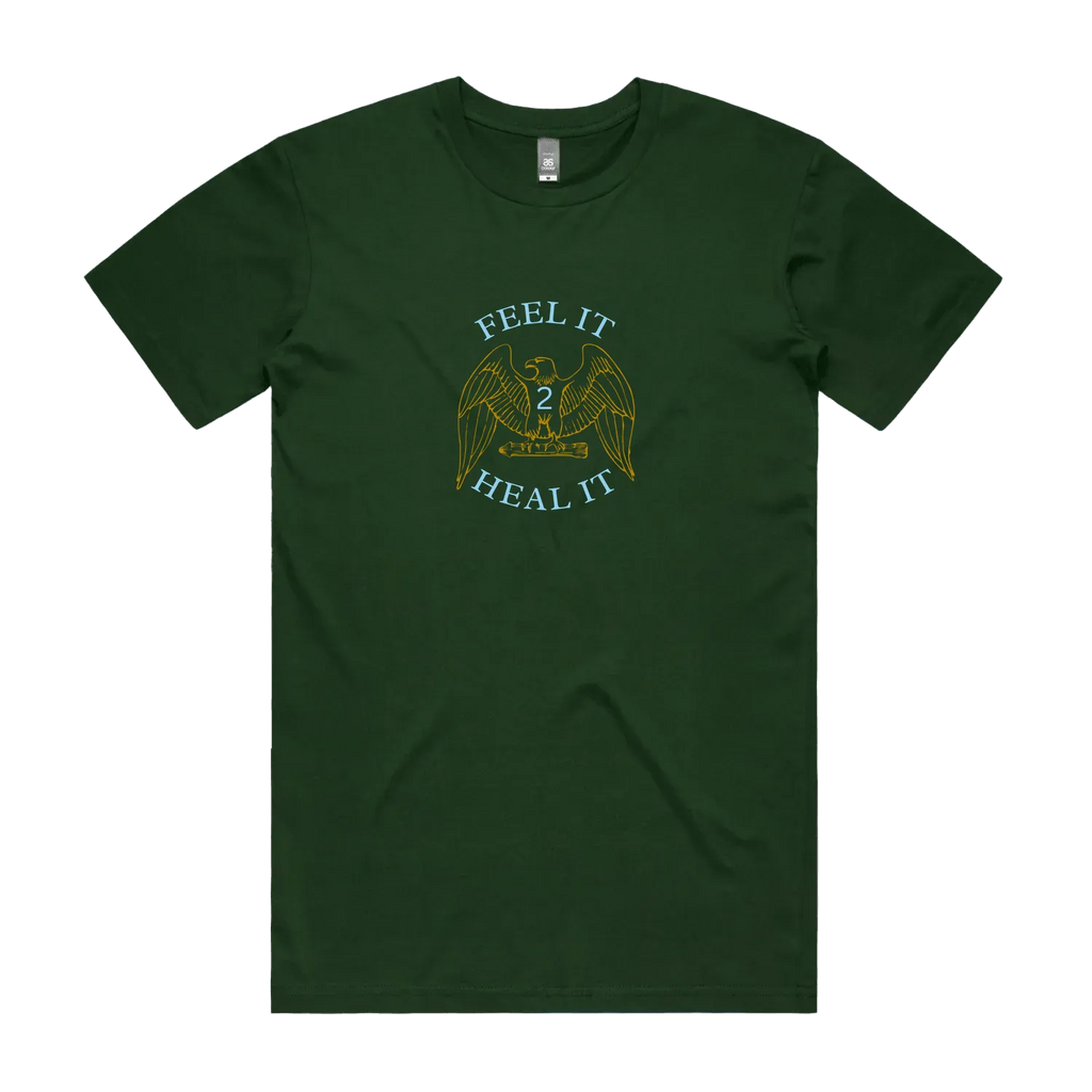 Forest Green front flat lay
