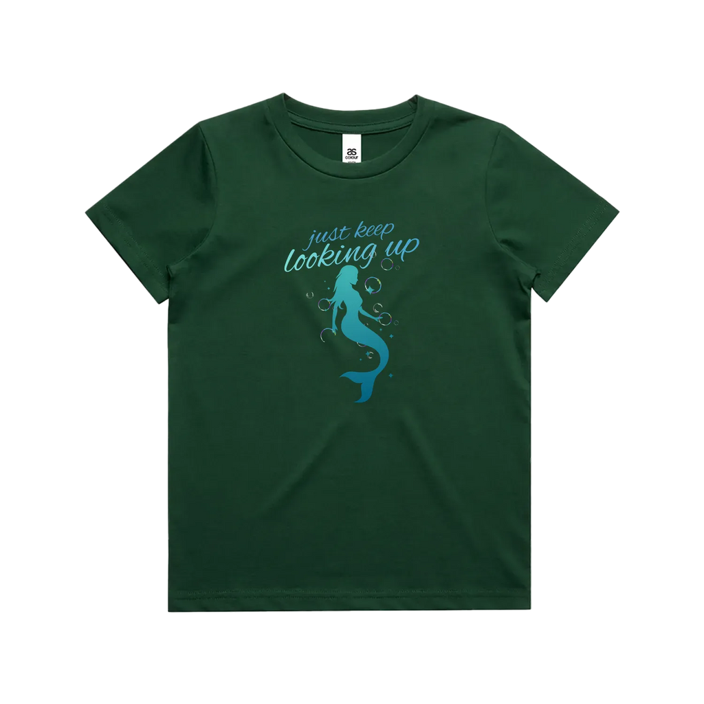 Forest Green front flat lay