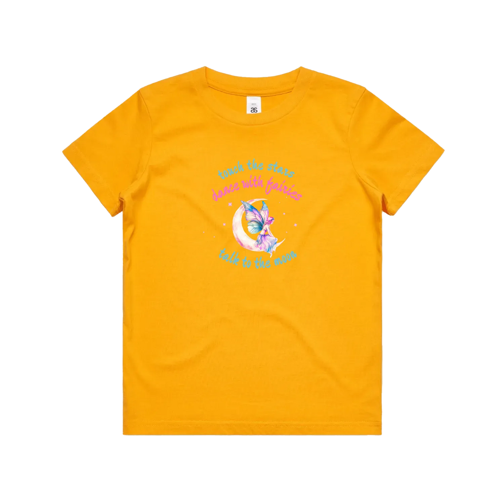 Gold front flat lay