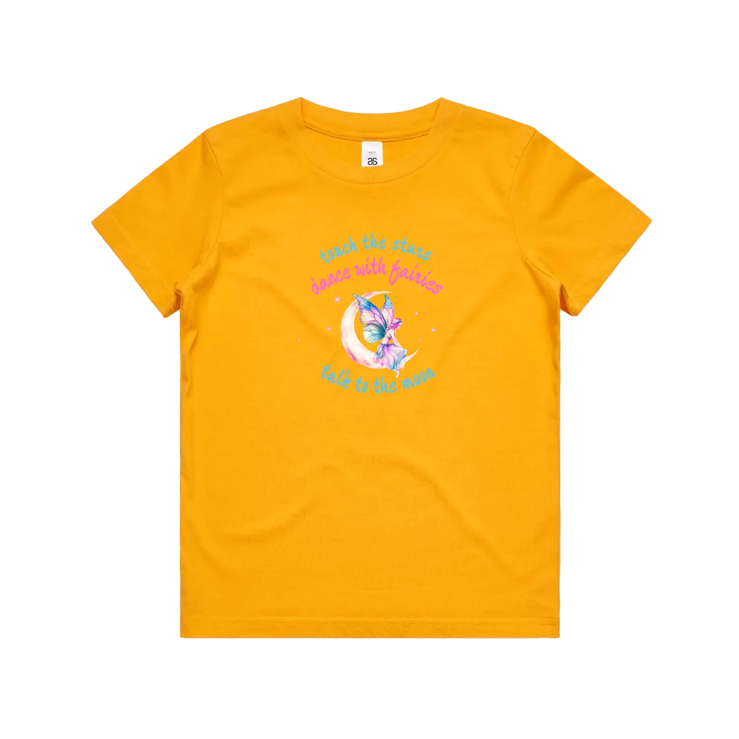 Gold front flat lay