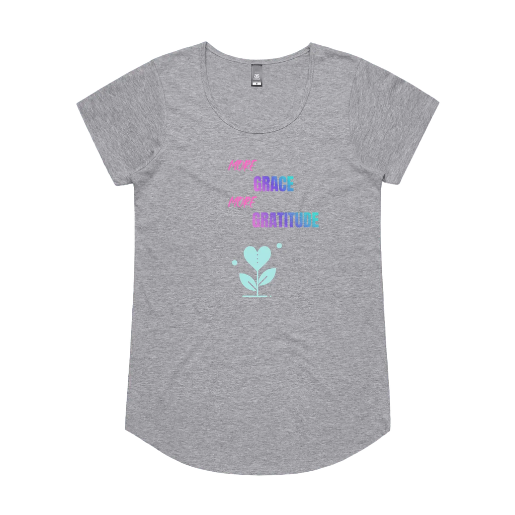 Grey Marle front flat lay