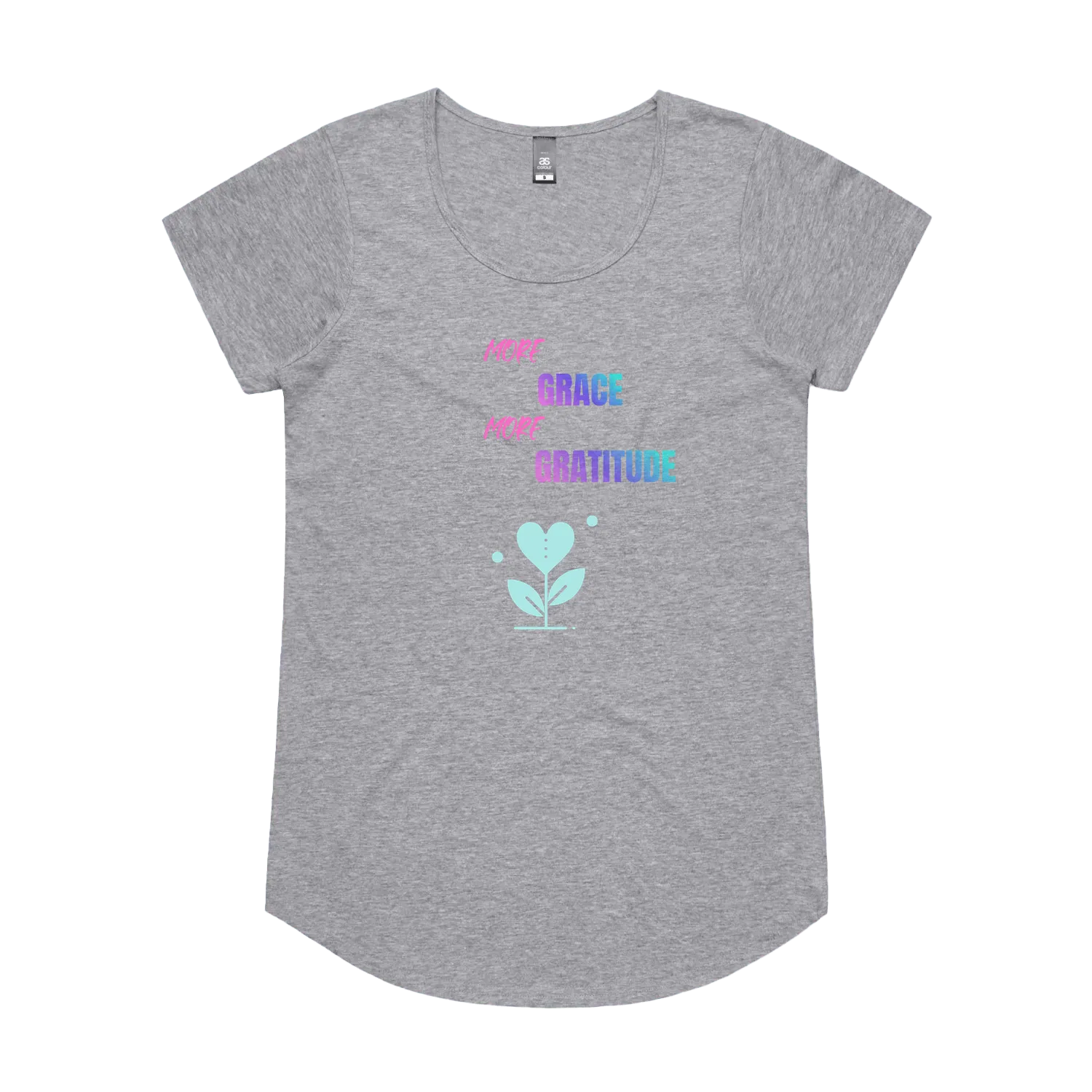 Grey Marle front flat lay