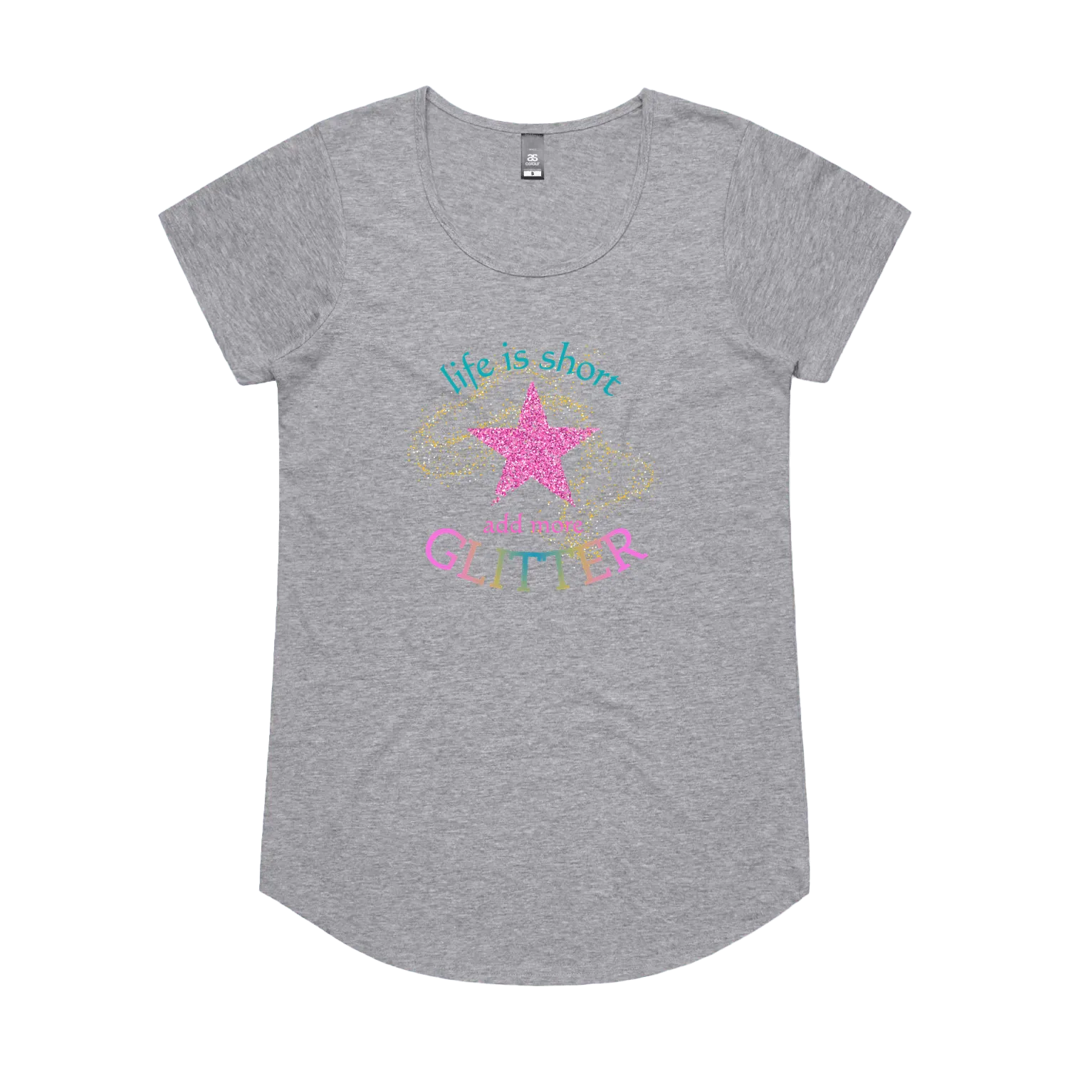 Grey Marle front flat lay