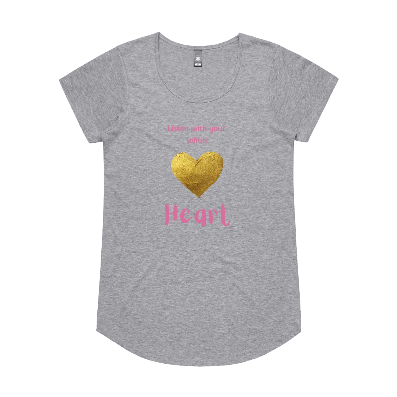 Grey Marle front flat lay