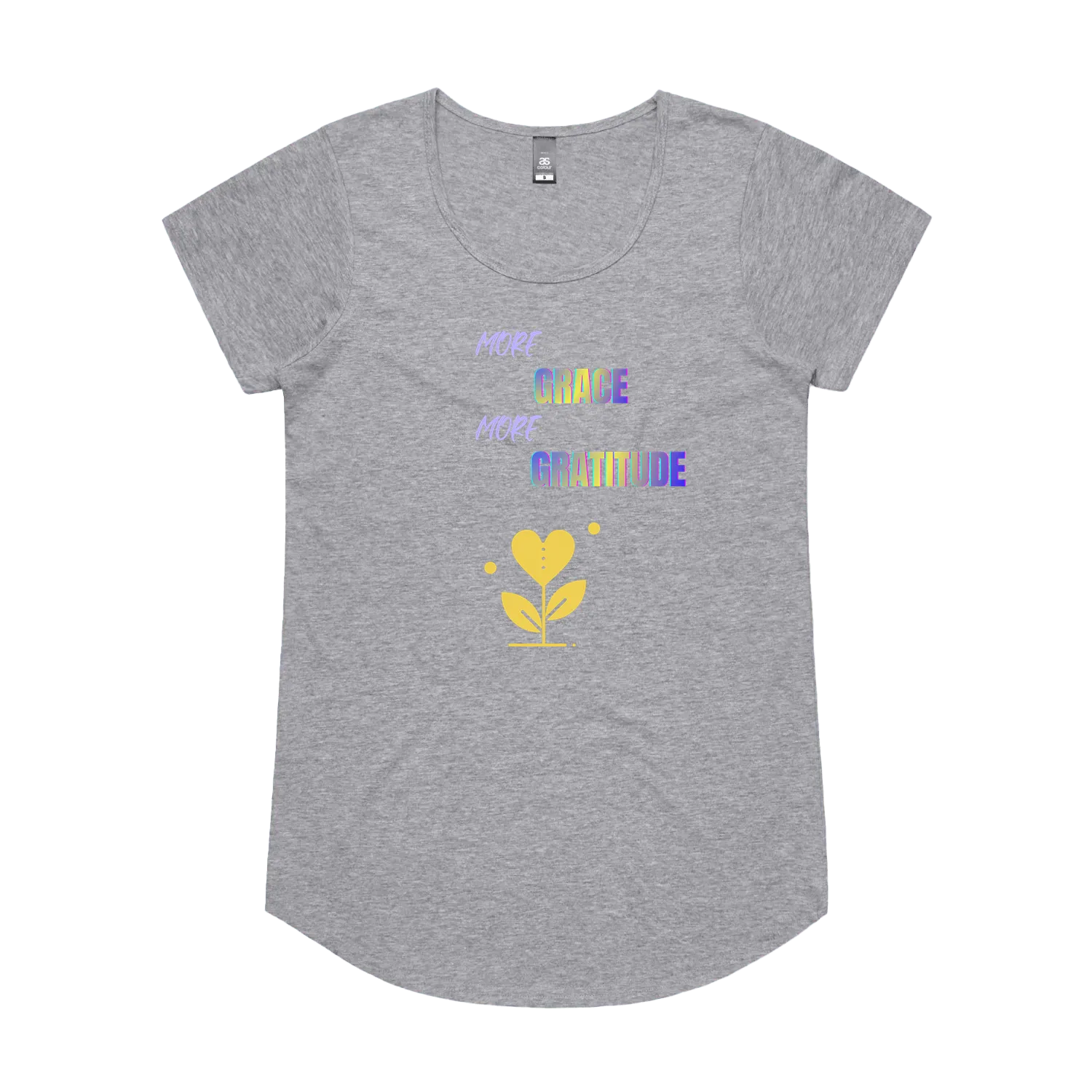 Grey Marle front flat lay