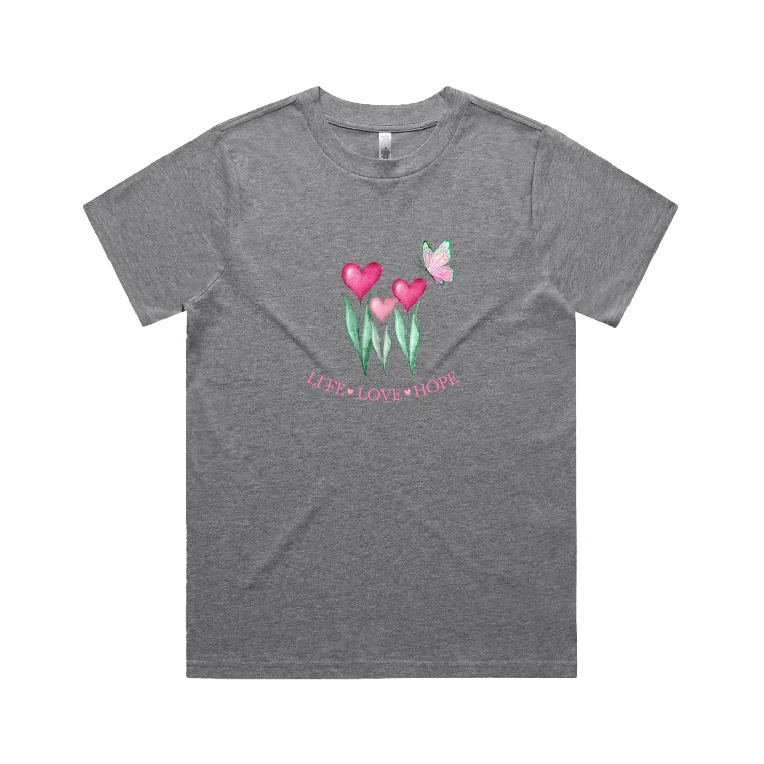 Grey Marle front flat lay