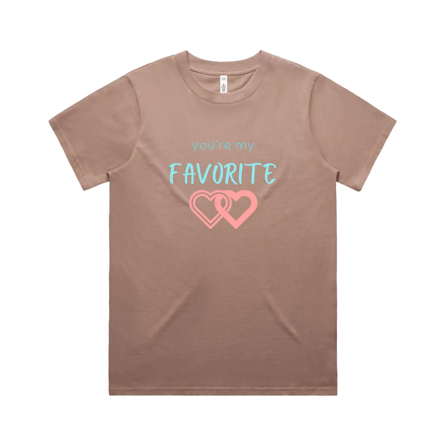 Hazy Pink front flat lay