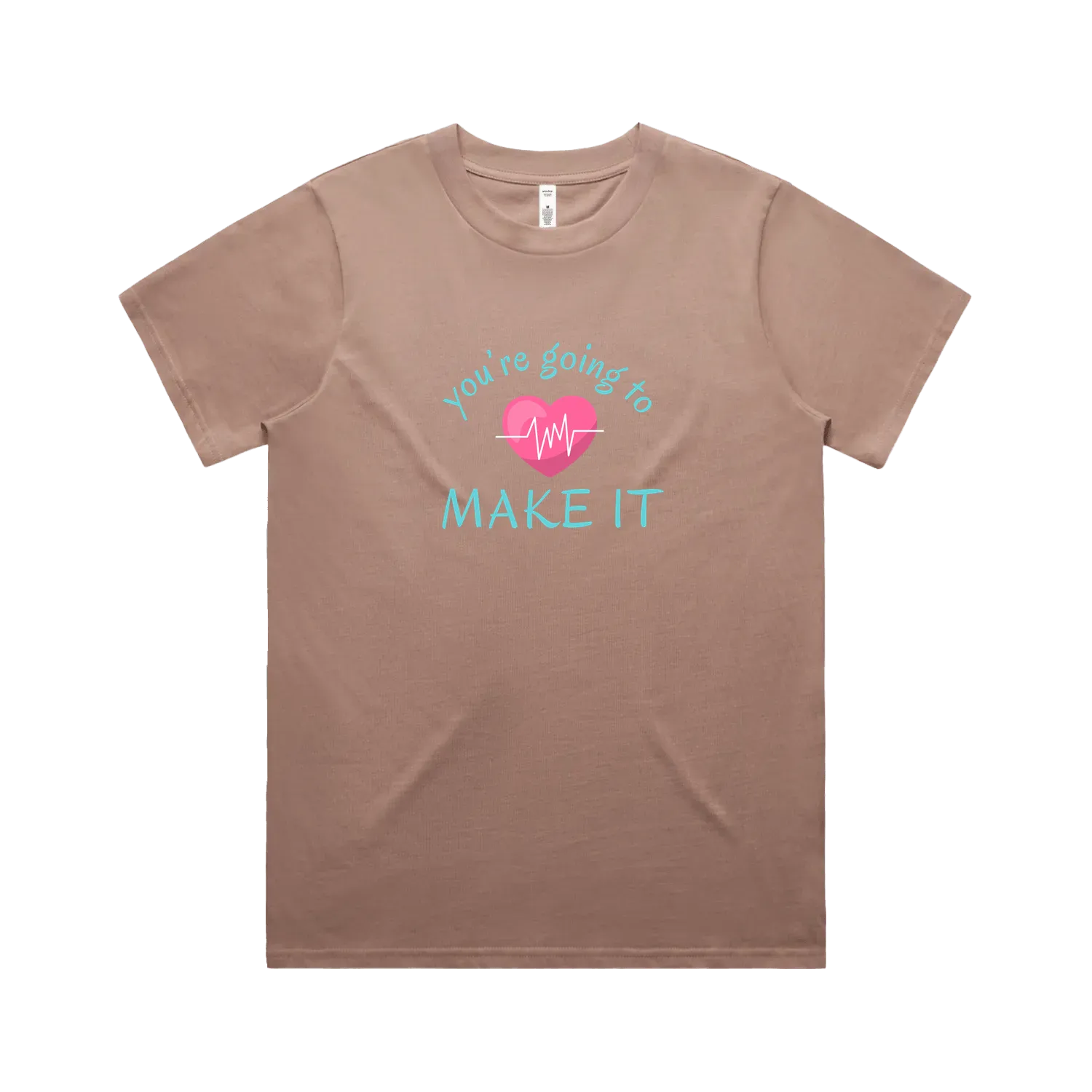 Hazy Pink front flat lay