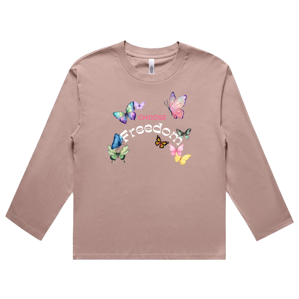 Hazy Pink front flat lay