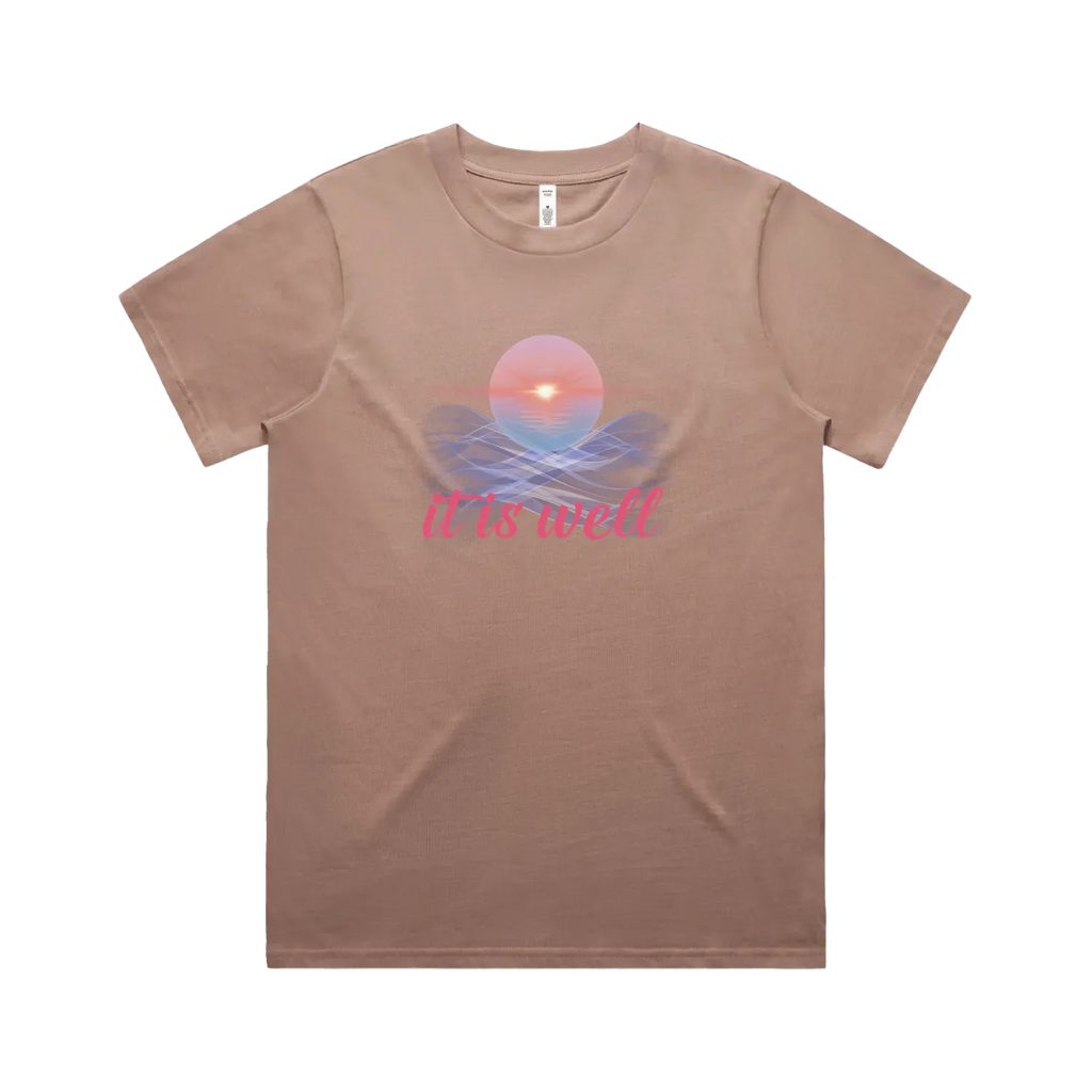Hazy Pink front flat lay