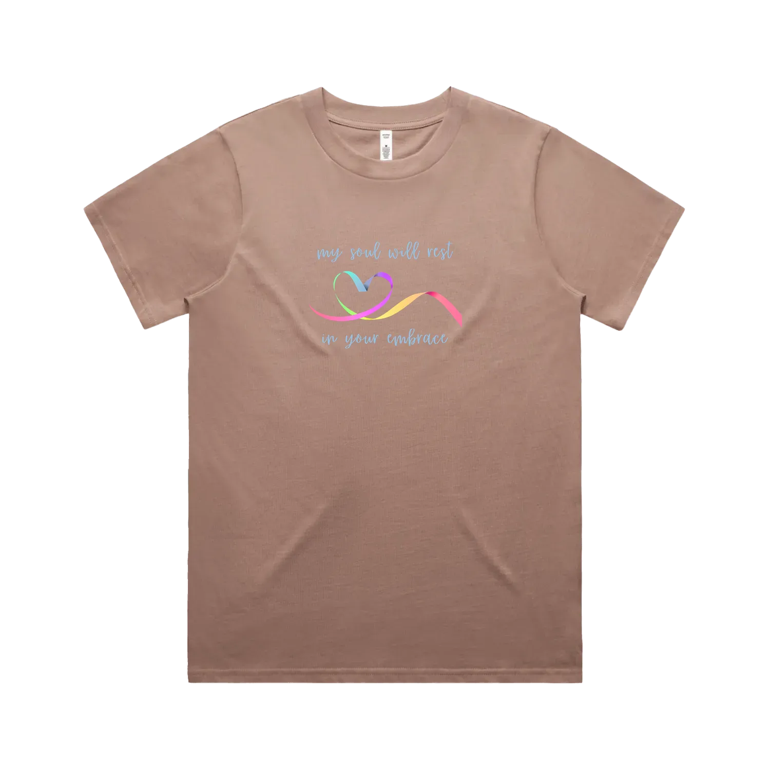 Hazy Pink front flat lay